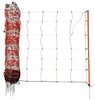 Siatka dla owiec TopLine Net, 50m, 108 cm, 1x  szpic, biało-pomarańczowa, Kerbl