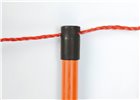 Siatka elektryczna dla drobiu, 50 m, 106 cm, 1 x  szpic, pomarańczowy, Kerbl