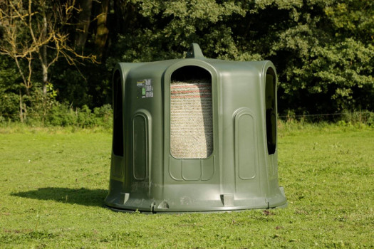 Paśnik na baloty Kerbl 5 stanowisk dla koni i cieląt