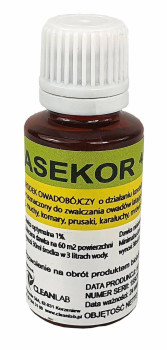 Środek owadobójczy na owady biegające i latające ASEKOR 400 Plus, koncentrat, 30 ml