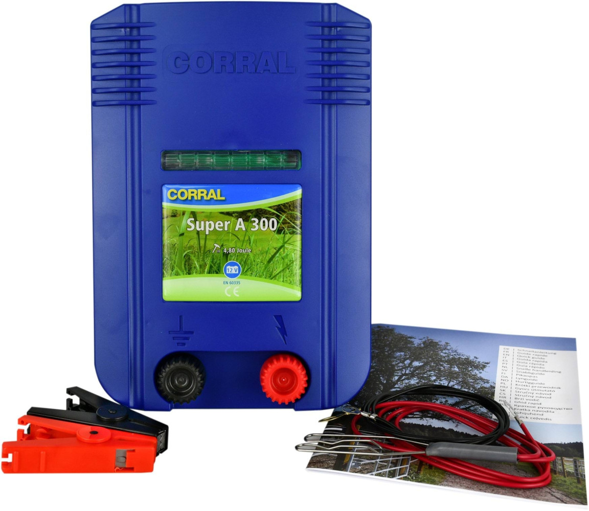 Elektryzator Corral A 300 4,8 J 12V – Mobilny Pastuch