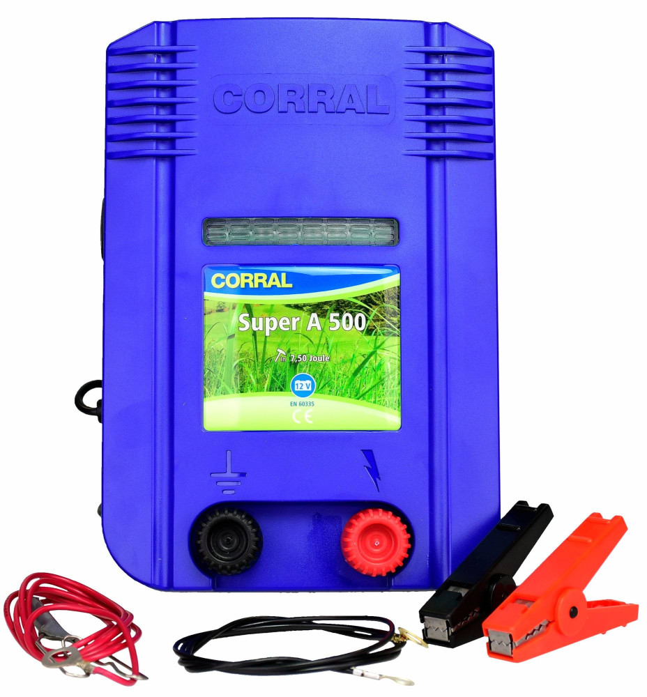 Elektryzator Corral A 500 7,5 J 12V – Mocny Pastuch