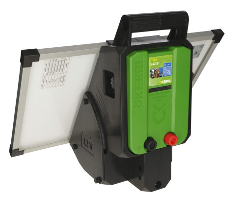 Elektryzator solarny KERBL TITAN S 4200 – 4,2 J, 12V, 95 km