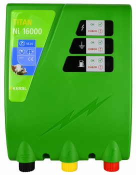 Elektryzator sieciowy 16J KERBL TITAN – mocny do bydła