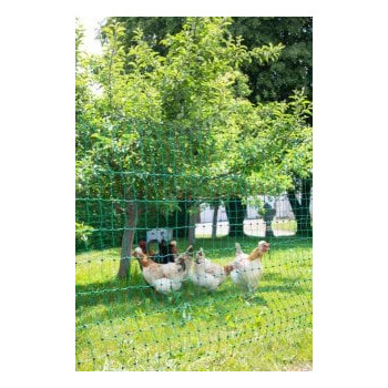 Siatka nieelektryczna dla drobiu, 50 m, 106 cm, podw. szpic, zielony, Kerbl