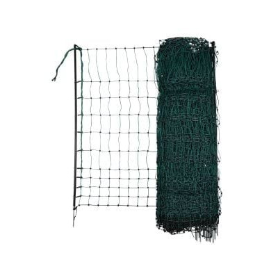 Siatka nieelektryczna dla drobiu, 50 m, 106 cm, poj. szpic, zielony, Kerbl