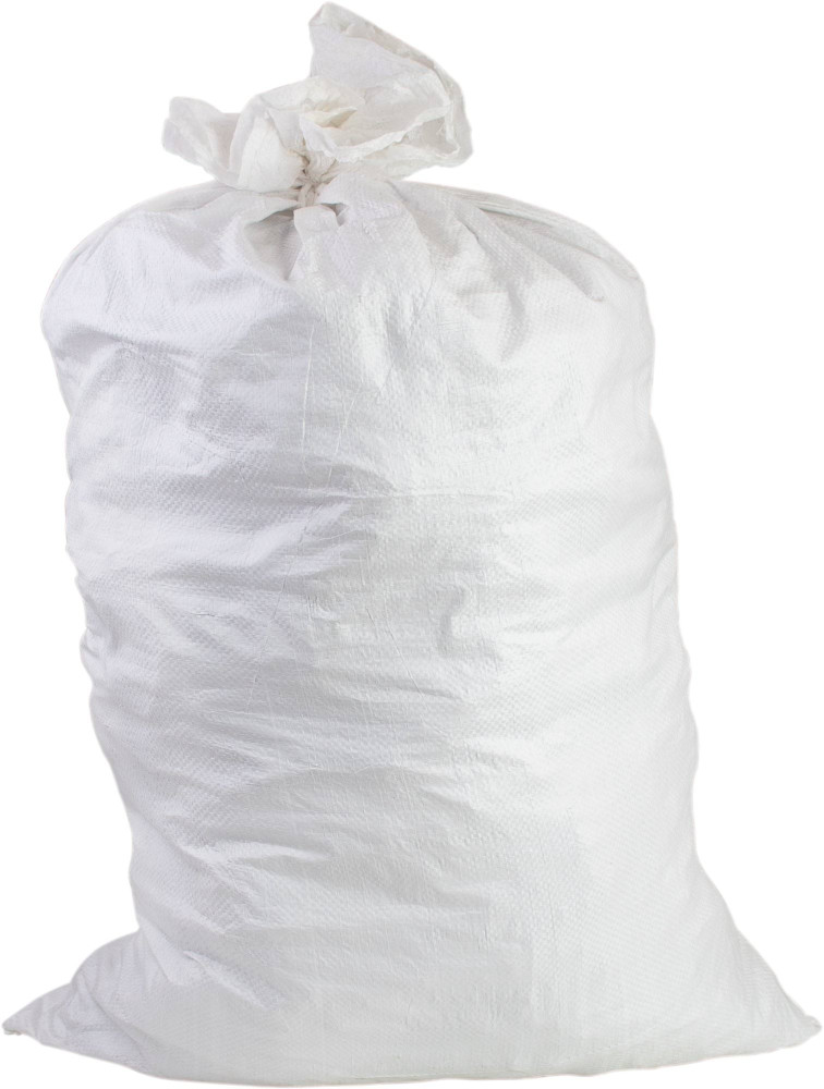 Worek polipropylenowy 65x105 cm, biały, 50 kg - 100 szt