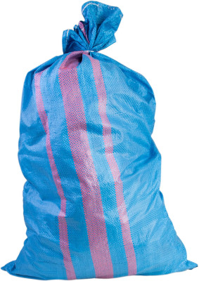 Worek polipropylenowy 50x85 cm, niebieski, 25 kg - 50 szt