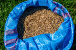 Worek polipropylenowy 50x85 cm, niebieski, 25 kg - 50 szt