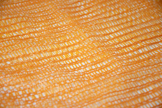 Worek raszlowy z zaciągiem 50x80 cm, pomarańczowy, 30 kg - 100 szt