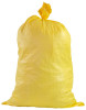 Worek polipropylenowy 65x105 cm, żółty, 50 kg - 50 szt