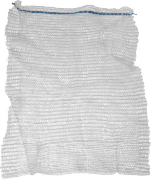 Worek raszlowy z zaciągiem 42x60 cm, biały, 15 kg - 50szt