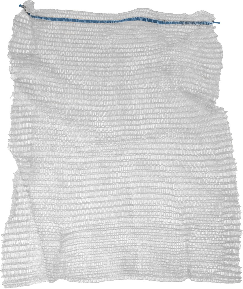 Worek raszlowy z zaciągiem 42x60 cm, biały, 15 kg - 50szt