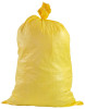 Worek polipropylenowy 50x85 cm, żółty, 25 kg - 50 szt