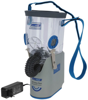 Inhalator dla konia AirOne Flex, bezprzewodowy, z maską dla koni gorącokrwistych, Hippomed
