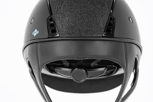 Kask toczek jeździecki Eclipse, czarny, Covalliero