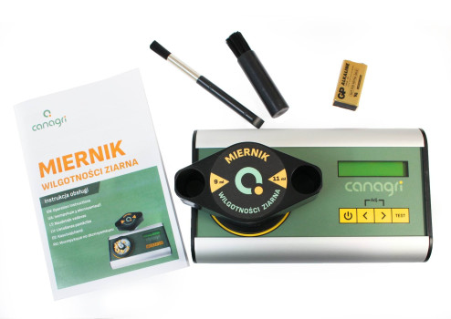 Miernik wilgotności tester ziarna Unimeter Digital Green wilgotnościomierz