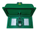 Poidło podgrzewane La Buvette ISOBAC 24V / 100W – niezawodne do -30°C, dwukomorowe, 34 l/min