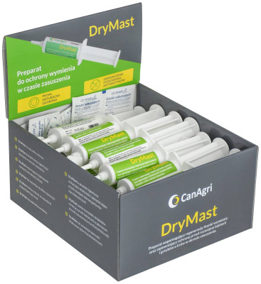 Preparat do ochrony wymienia w okresie zasuszenia DryMast, Canagri
