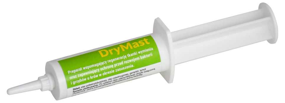 Preparat do ochrony wymienia w okresie zasuszenia DryMast, Canagri