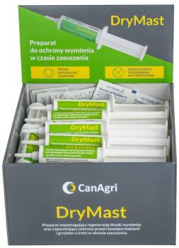 Preparat do ochrony wymienia w okresie zasuszenia DryMast, Canagri