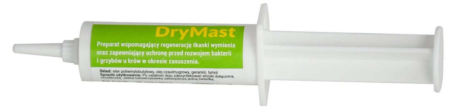 Preparat do ochrony wymienia w okresie zasuszenia DryMast, Canagri