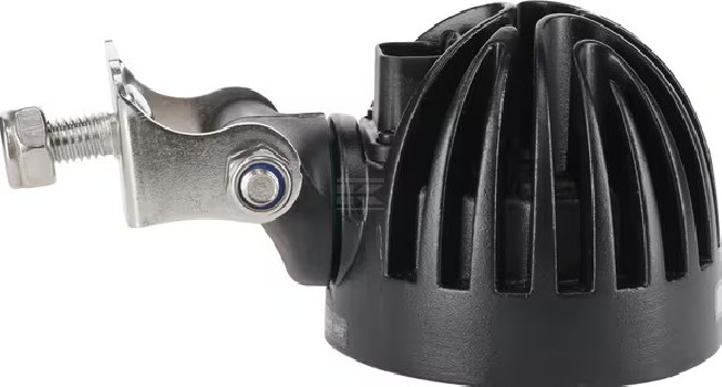 Lampa robocza LED, okrągła 40W 4000lm 10/30V z wtyczką Deutsch 4 LED 360° Kramp