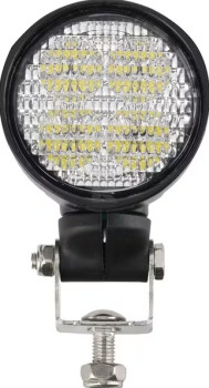 Lampa robocza LED, okrągła 40W 4000lm 10/30V z wtyczką Deutsch 4 LED 360° Kramp