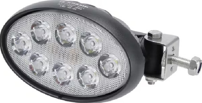 Lampa robocza LED Kramp LA10558SP – owalna, 56 W, 5320 lm, światło skupione