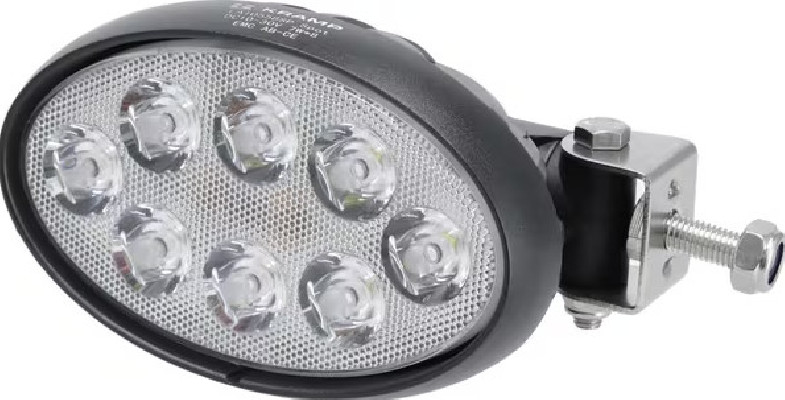 Lampa robocza LED Kramp LA10558SP – owalna, 56 W, 5320 lm, światło skupione