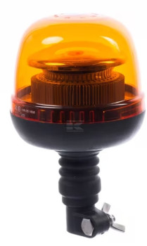 Lampa błyskowa LED Kramp LA20020 – 24 W, 12/24 V, elastyczny uchwyt DIN