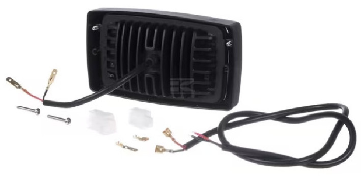 Lampa robocza LED Kramp LA80300 – prostokątna, 27 W, 3375 lm, światło rozproszone