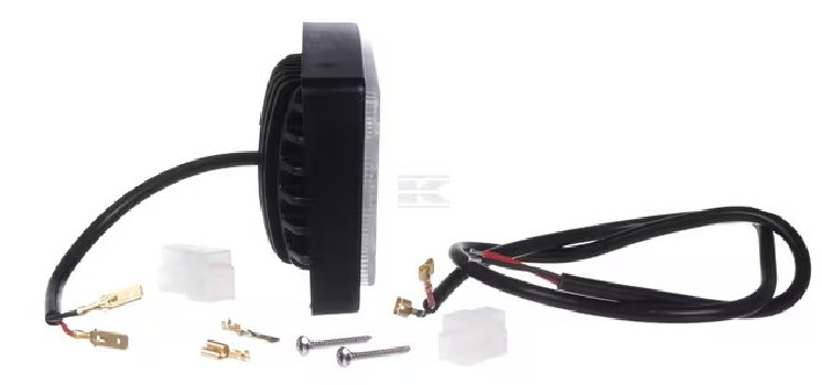 Lampa robocza LED Kramp LA80300 – prostokątna, 27 W, 3375 lm, światło rozproszone