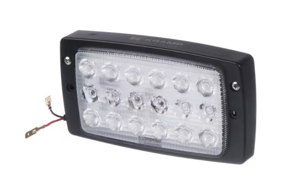 Lampa robocza LED Kramp LA80300 – prostokątna, 27 W, 3375 lm, światło rozproszone