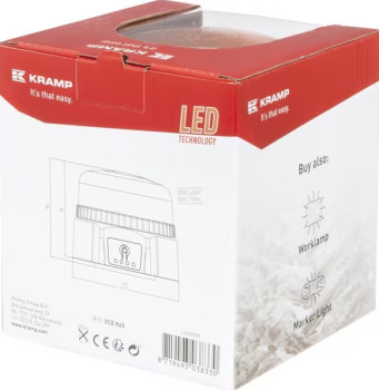 Lampa błyskowa LED Kramp LA20029 – akumulatorowa, ładowana, na magnes