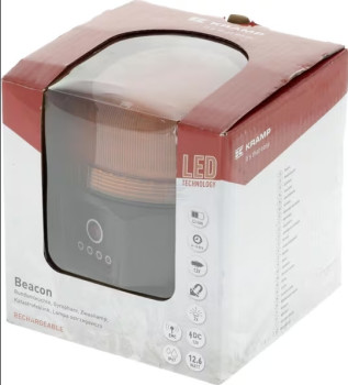 Lampa błyskowa LED Kramp LA20029 – akumulatorowa, ładowana, na magnes