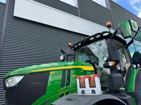 Zestaw lamp błyskowych LED Kramp LA20095 TWIN – synchronizacja bezprzewodowa, 12–24 V