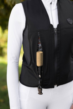 Kamizelka jeździecka z poduszką powietrzną Manege, w zestawie z nabojem, roz. XXS, Covalliero