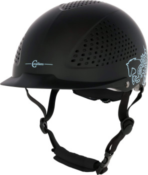 Kask jeździecki Beauty 2.0, czarny, 52-54 cm, Covalliero