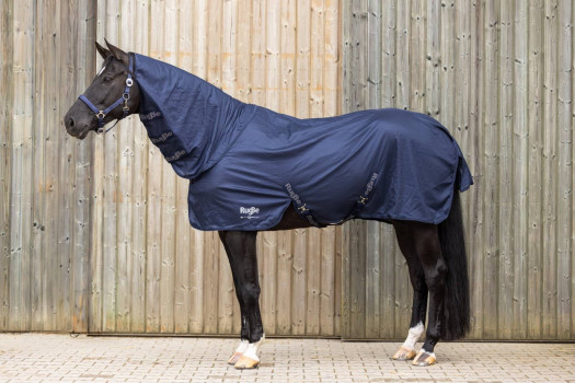 Derka przeciwowadowa RugBe SuperFly, granatowy, 125 cm, Covalliero