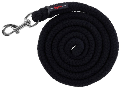 Uwiąz dla konia Doria, karabińczyk, 200 cm, czarny, Covalliero