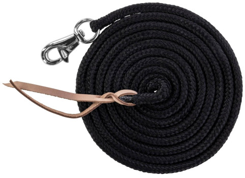 Lina do pracy z ziemi, z zapięciem Bull-Snap, czarny, Covalliero