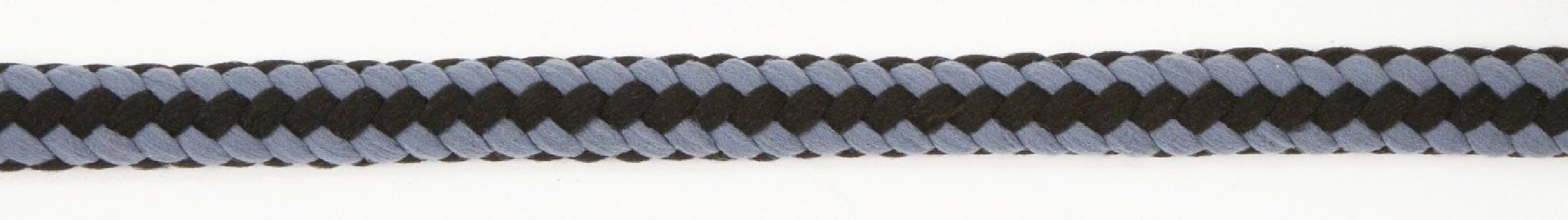 Uwiąz dla konia Hippo, zwykły karabińczyk, czarny/szary, 200 cm, Covalliero