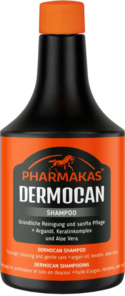 Szampon dla konia Dermocan, oczyszczający, 500 ml, Pharmakas Horse Fitform