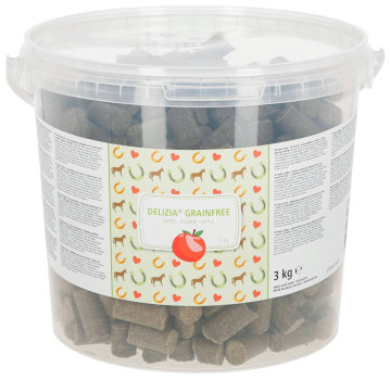 Smakołyki dla konia Delizia GrainFree, jabłko, 3 kg, Kerbl