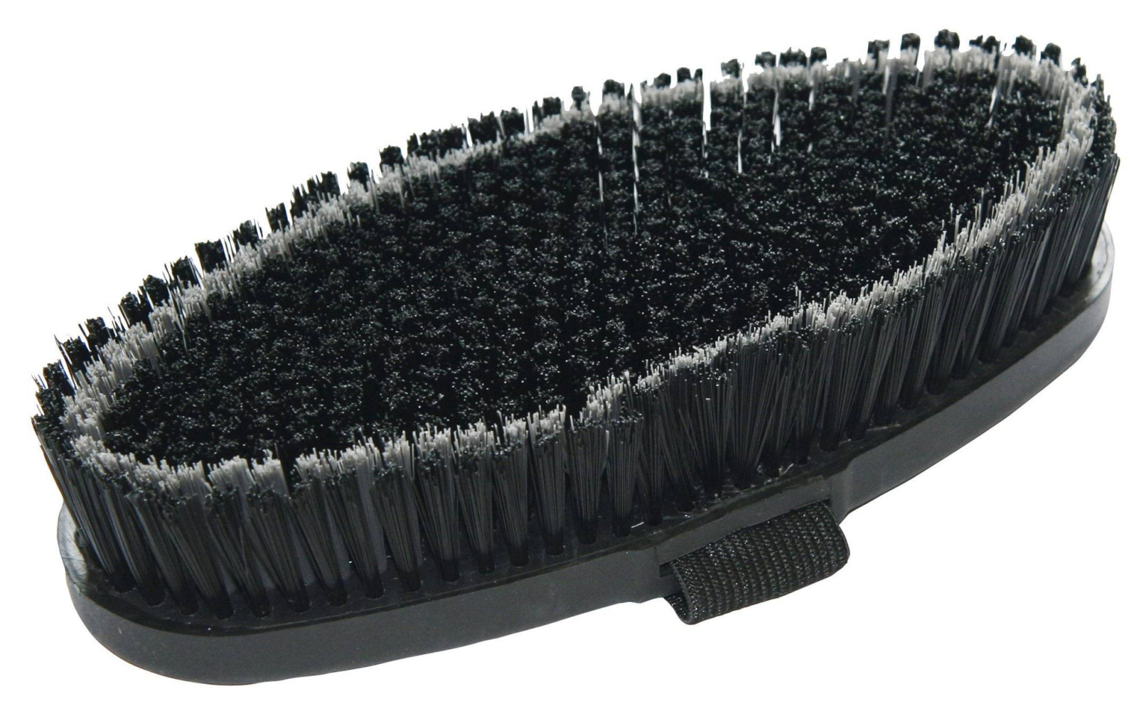 Szczotka dla konia Brush&Co, ze szlufką, czarny, 20 cm, Covalliero