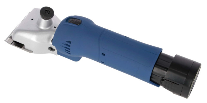 Maszynka do strzyżenia koni FarmClipper Akku2, 2 akumulatory, niebieski, Clipster