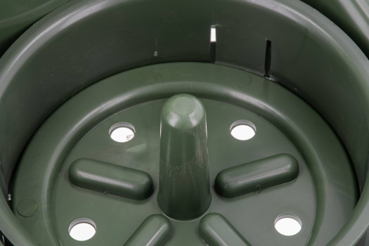 Podstawka pod lizawkę solną Equisal z wkładem, oliwkowy, Kerbl