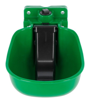 Poidło dla bydła i koni z zaworem niskociśnieniowym, tworzywo sztuczne KN50, zielone, Kerbl