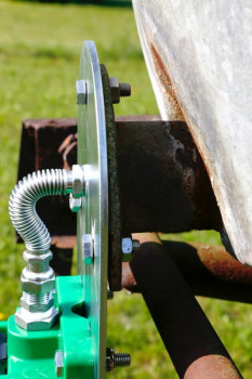 Poidło dla bydła i koni z zaworem niskociśnieniowym, tworzywo sztuczne KN50, zielone, Kerbl